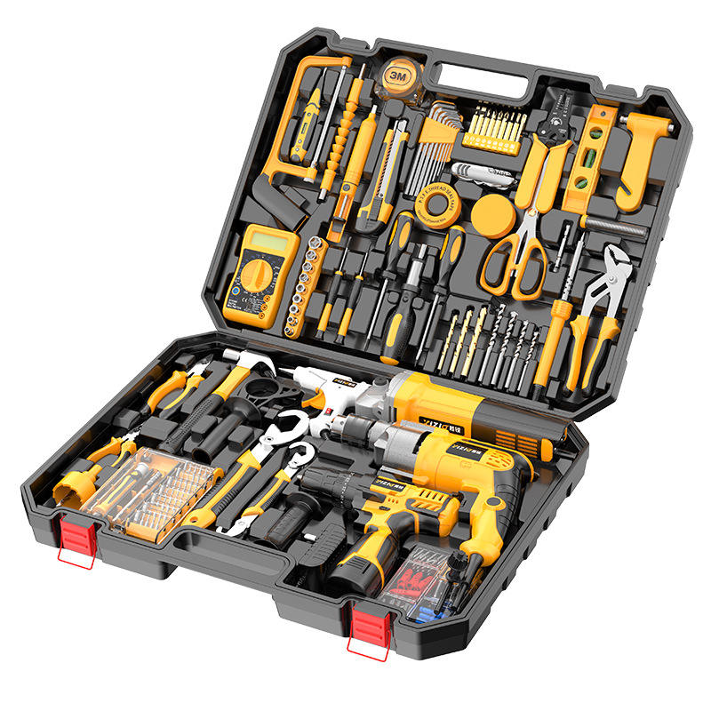 Tools In The Workshop - Multifunctional Electric Drill Tool Set Portable