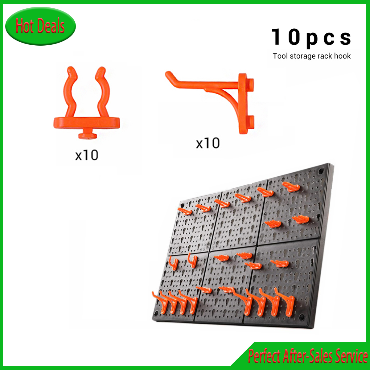Workshop Tools Hanging - 10PCS Hardware Tool Hook Wall-Mounted Hardware