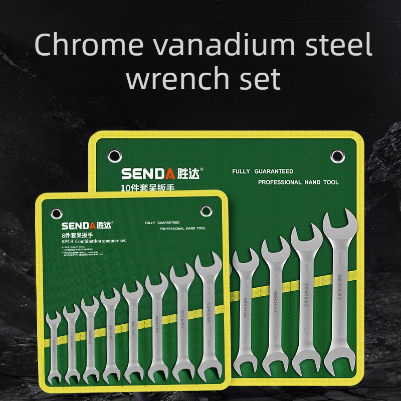 Workshop Tools Hanging - Hanging Bag Opening Wrench Complete Set