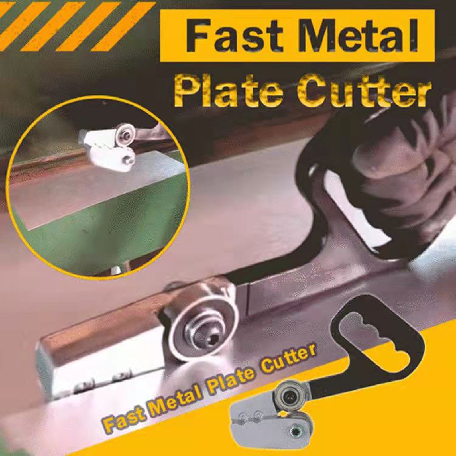 Tools For Fabrication Workshop - Metal Sheet Cutter with Adjustable Guide