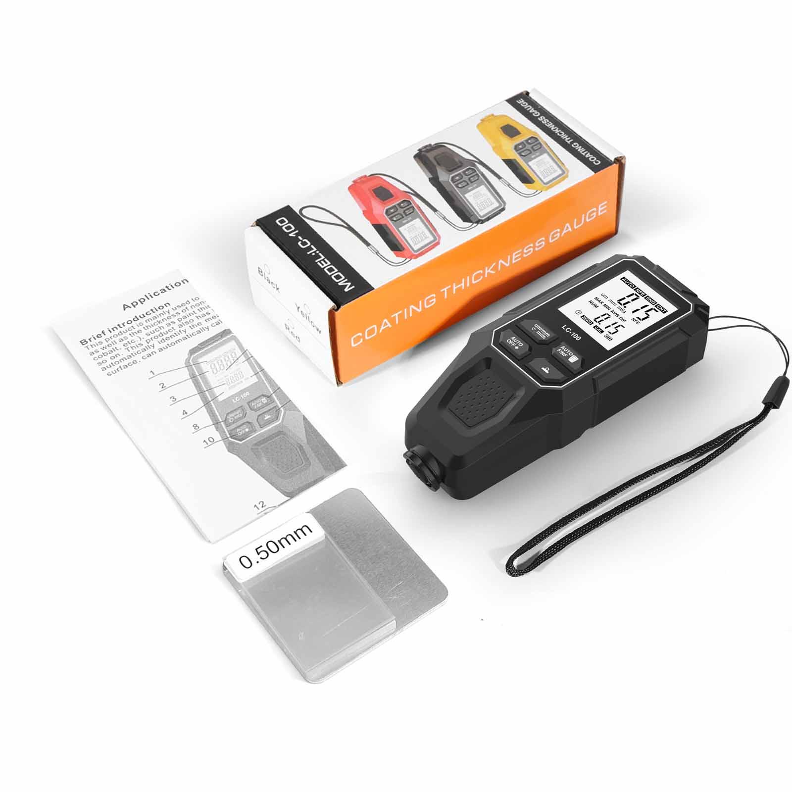 Tools For Fabrication Workshop - Paint Thickness Gauge Tool Fit Car