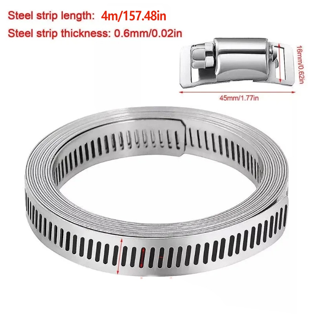 4M Hose Clamp Strap Screw Band – Pipe Clamp Bar Bewertung und Preis