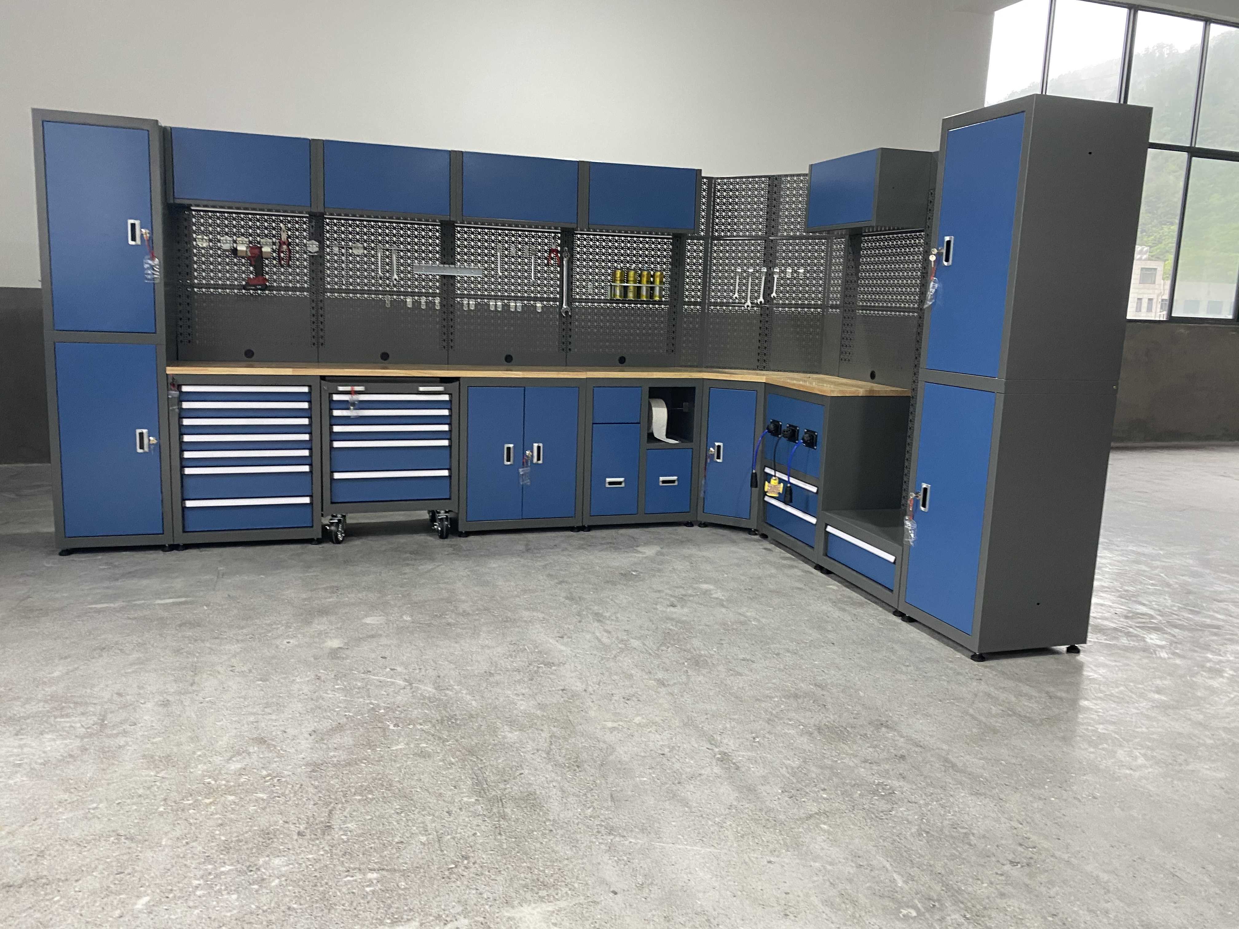 9 Units Combination Workbench  – Workshop Tools Cabinet Bewertung und Preis