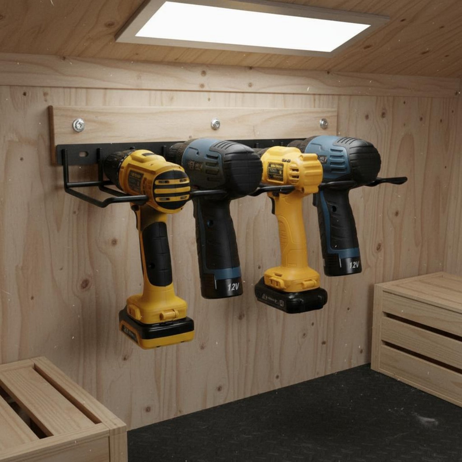 Wall Mount Drill Holder Easy I – Tools In The Workshop Bewertung und Preis