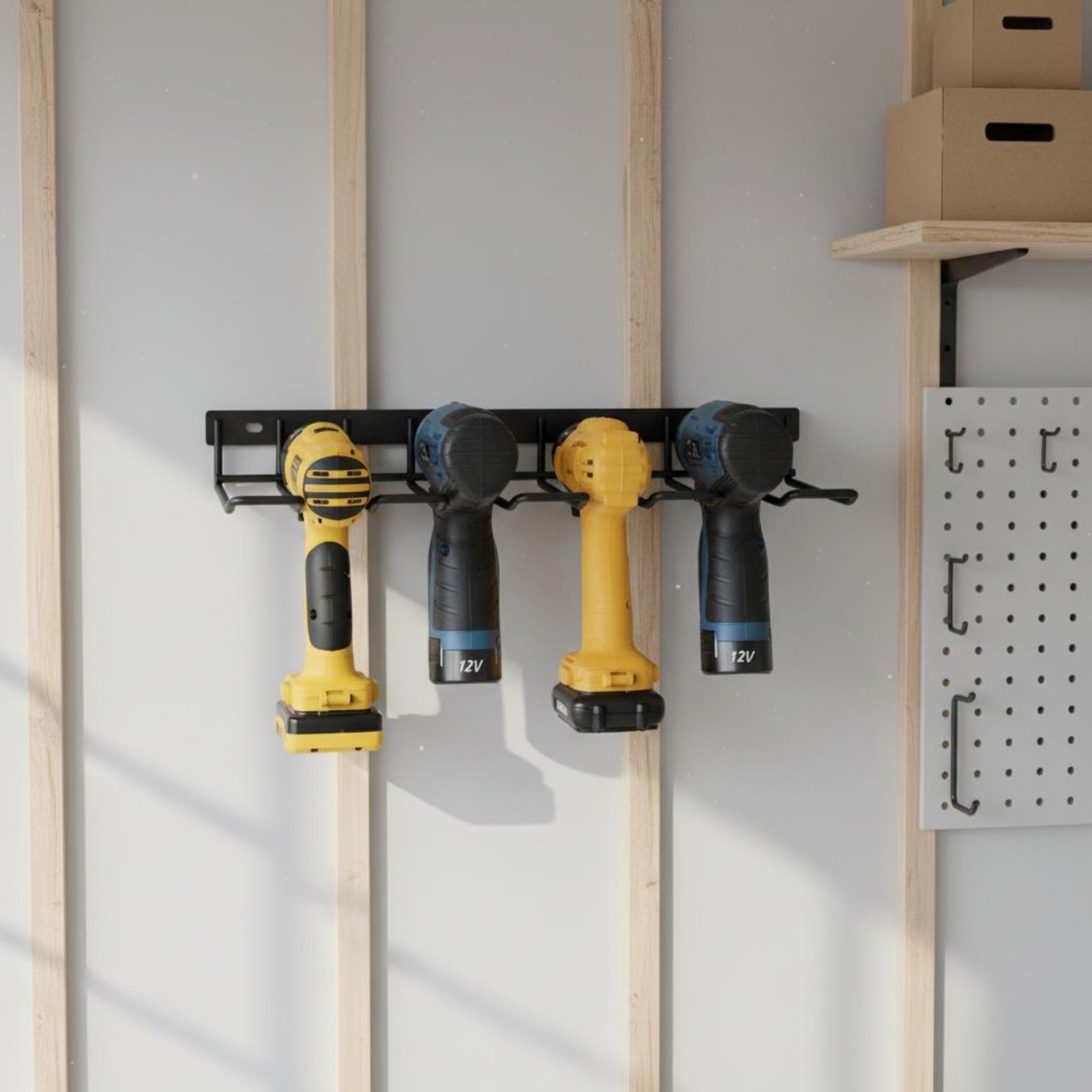 Wall Mount Drill Holder Easy I – Tools In The Workshop Bewertung und Preis