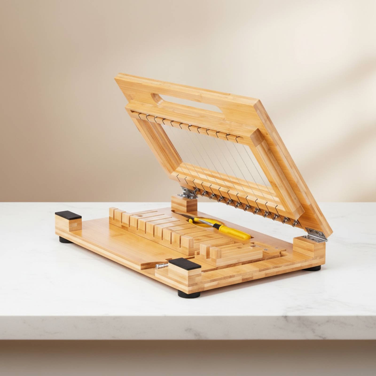 Bamboo Soap Cutter 2-in-1 Desi – Tools In The Workshop Bewertung und Preis
