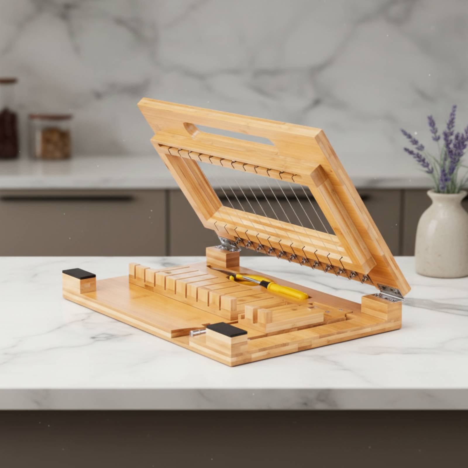 Bamboo Soap Cutter 2-in-1 Desi – Tools In The Workshop Bewertung und Preis