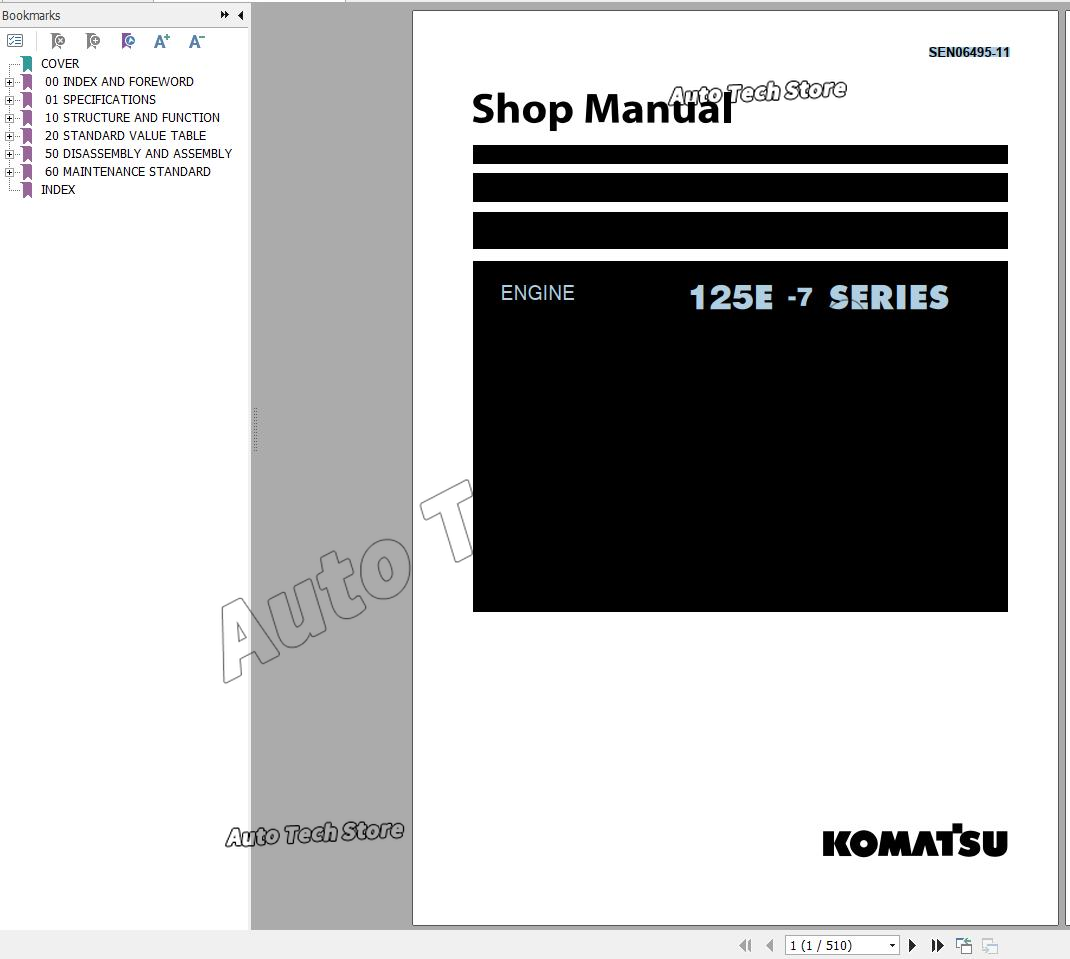 For Komatsu Diesel Engine Shop – Workshop Tools Pdf Bewertung und Preis