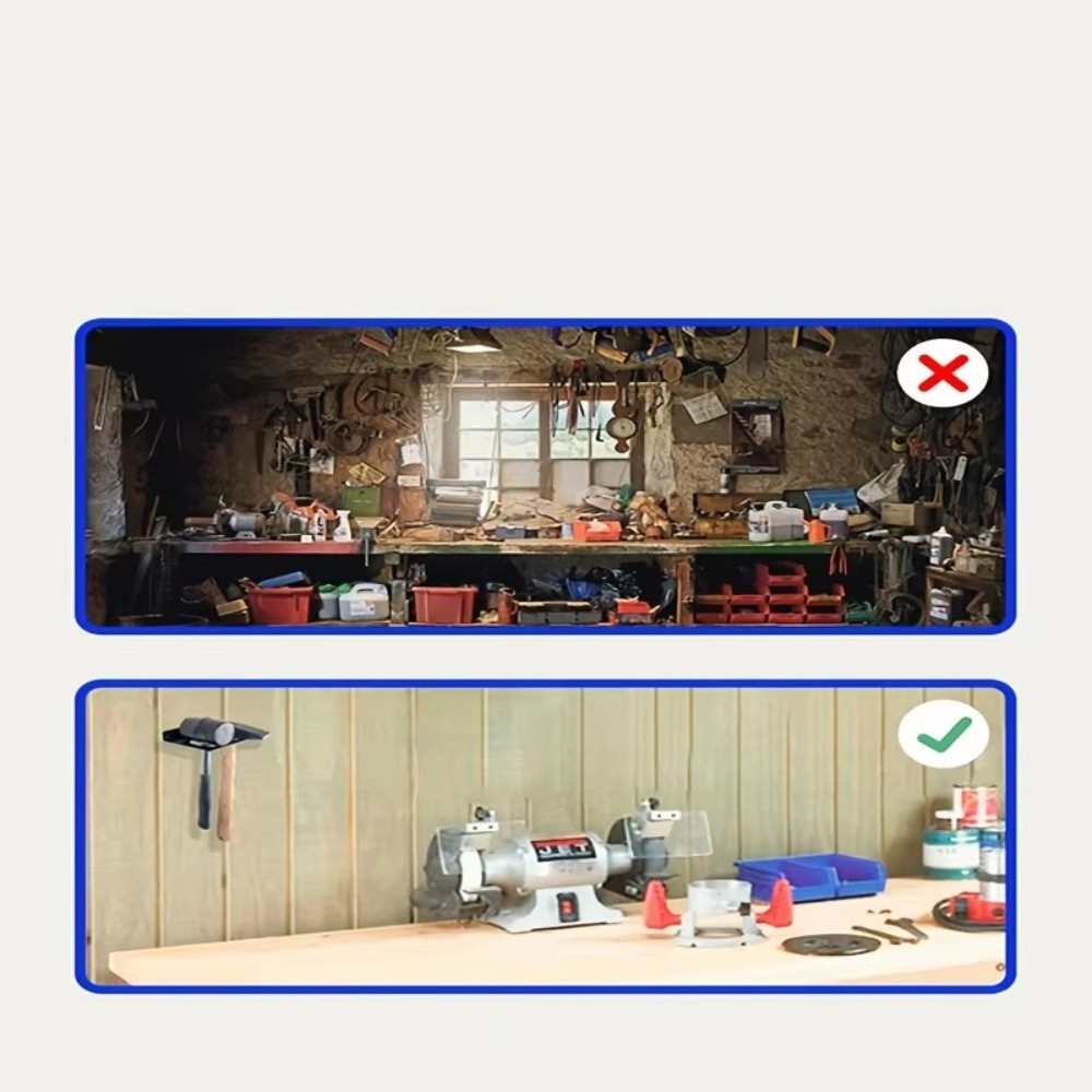 Portable Metal Hammer Rack Wal – Workshop Tools Hanging Bewertung und Preis