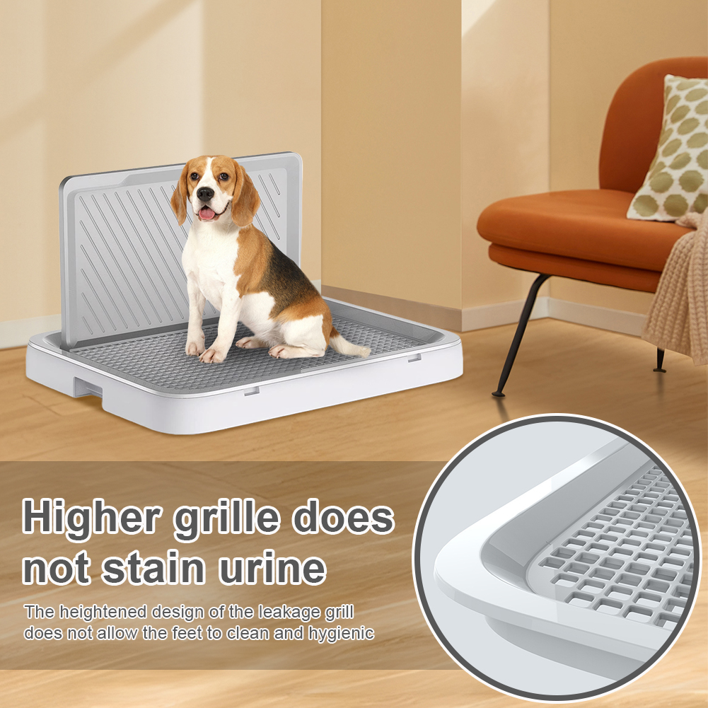Dog Potty Tray with Pee Wall P – Bench Dog Hole Bewertung und Preis
