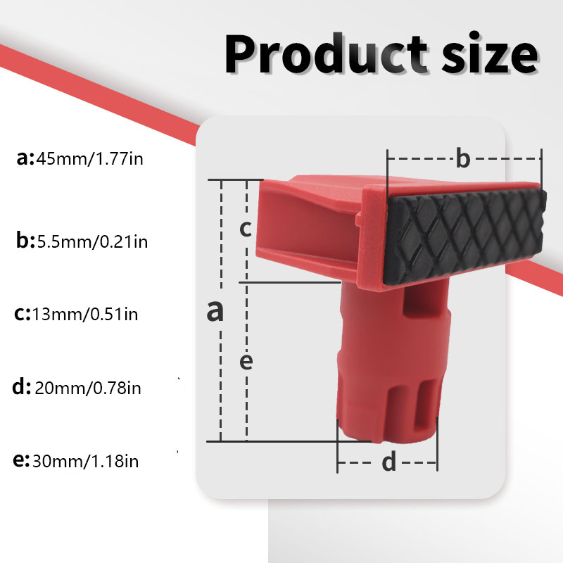 4Pcs Plastics Bench Dogs, 20mm – Bench Dog Hole Bewertung und Preis