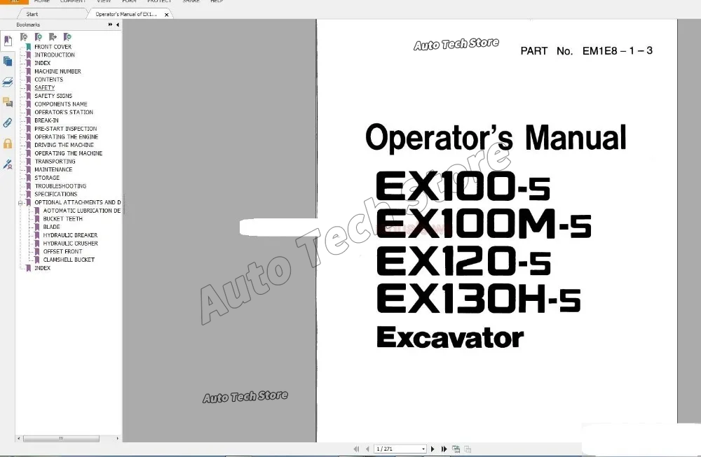 For Hitachi Full Shop Manual S – Workshop Tools Pdf Bewertung und Preis