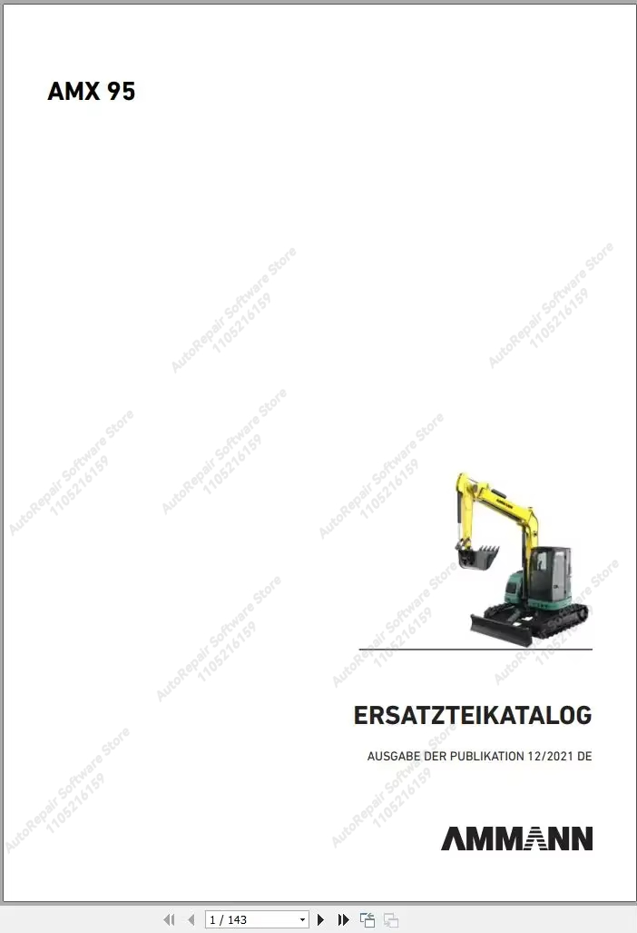 2023 Ammann Machinery 46.6 GB  – Workshop Tools Pdf Bewertung und Preis