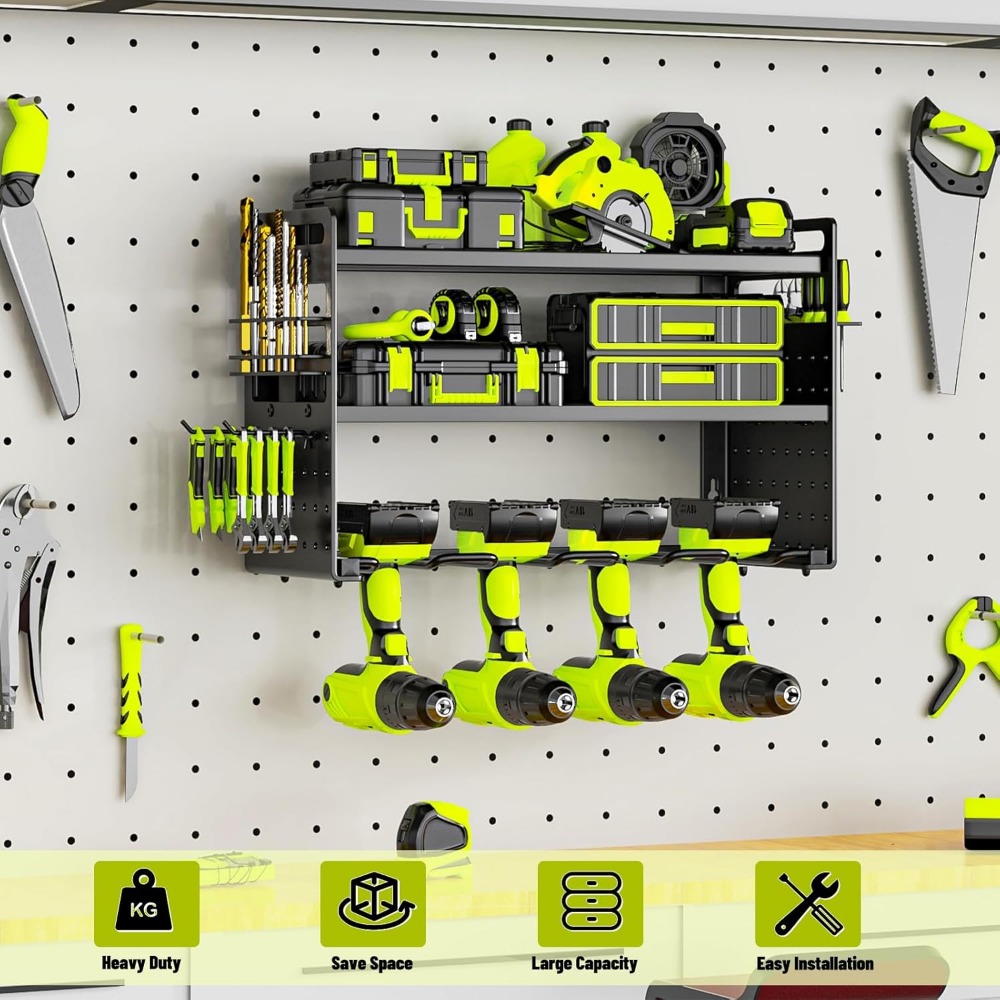 Wall Mount Tool Organizer with – Tools For Garage Workshop Bewertung und Preis